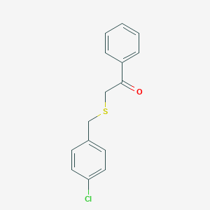 2-[(4-Chlorobenzyl)sulfanyl]-1-phenylethanone