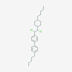 4-[1,2-Dichloro-2-(4-pentylcyclohexyl)ethyl]-4'-pentyl-1,1'-biphenyl