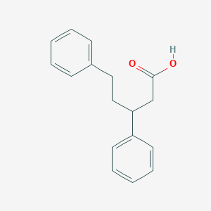 molecular formula C17H18O2 B371032 3,5-Diphenylpentanoic acid 
