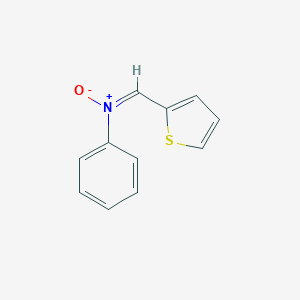 molecular formula C11H9NOS B371051 Phenyl(thien-2-ylmethylene)azane oxide 