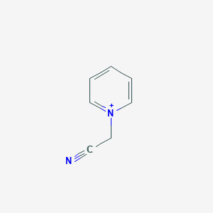 molecular formula C7H7N2+ B371053 1-(Cyanomethyl)pyridinium 