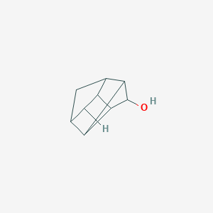 molecular formula C10H12O B371071 Pentacyclo[5.3.0.0~2,5~.0~3,9~.0~4,8~]decan-6-ol 