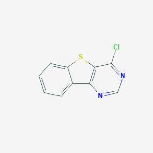 molecular formula C10H5ClN2S B371089 4-Chlorobenzo[4,5]thieno[3,2-D]pyrimidine CAS No. 36822-09-0