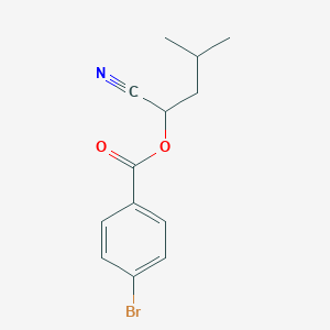 1-Cyano-3-methylbutyl 4-bromobenzoate