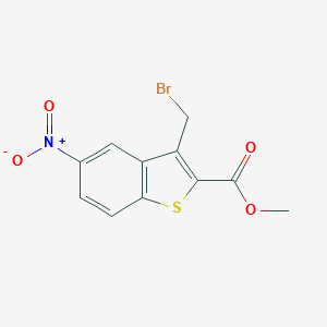 Methyl 3-(bromomethyl)-5-nitro-1-benzothiophene-2-carboxylate