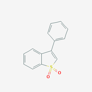 molecular formula C14H10O2S B371468 3-Phenyl-1-benzothiophene 1,1-dioxide 