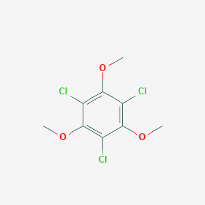 molecular formula C9H9Cl3O3 B371493 1,3,5-Trichloro-2,4,6-trimethoxybenzene 