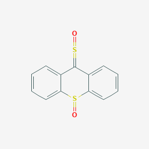 molecular formula C13H8O2S2 B371521 9-sulfinyl-9H-thioxanthene 10-oxide 