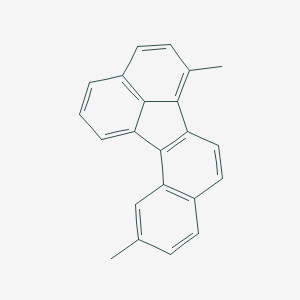 molecular formula C22H16 B371675 1,8-Dimethylbenzo[j]fluoranthene 