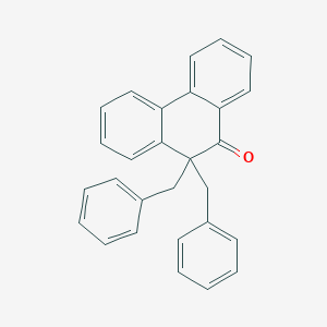 molecular formula C28H22O B371736 10,10-dibenzyl-9(10H)-phenanthrenone 