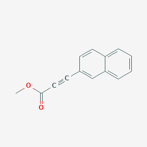 molecular formula C14H10O2 B371743 Methyl 3-(2-naphthyl)-2-propynoate 