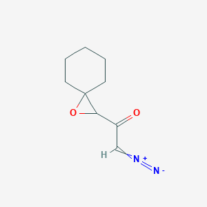 2-Diazo-1-(1-oxaspiro[2.5]oct-2-yl)ethanone