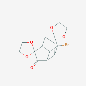 molecular formula C14H15BrO5 B371788 CID 11834582 