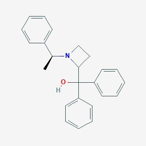 Diphenyl[1-(1-phenylethyl)-2-azetidinyl]methanol