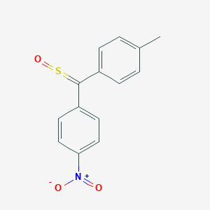 1-[(4-Methylphenyl)(sulfinyl)methyl]-4-nitrobenzene