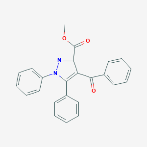methyl 4-benzoyl-1,5-diphenyl-1H-pyrazole-3-carboxylate