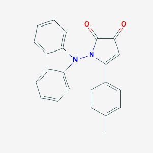 1-(diphenylamino)-5-(4-methylphenyl)-1H-pyrrole-2,3-dione