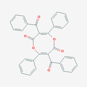 3,7-dibenzoyl-4,8-diphenyl-2H,6H-1,5-dioxocine-2,6-dione