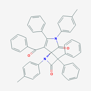 8-Benzoyl-1,6-bis(4-methylphenyl)-3,3,7-triphenyl-1,6-diazaspiro[3.4]oct-7-ene-2,5-dione