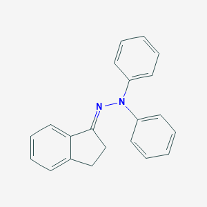 molecular formula C21H18N2 B371855 1-Indanone diphenylhydrazone 