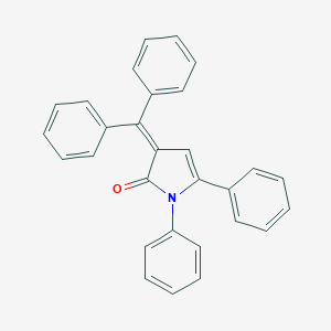 molecular formula C29H21NO B371873 3-(diphenylmethylene)-1,5-diphenyl-1,3-dihydro-2H-pyrrol-2-one 