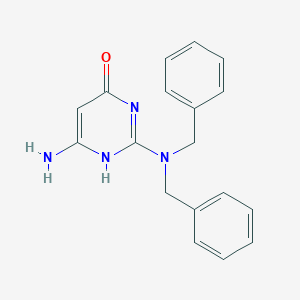 6-amino-2-(dibenzylamino)-1H-pyrimidin-4-one