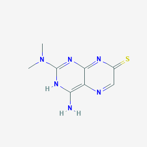4-amino-2-(dimethylamino)-3H-pteridine-7-thione