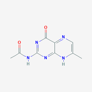2-acetamido-7-methylpteridin-4(3H)-one
