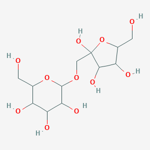 1-O-alpha-D-Glucopyranosyl-D-fructose