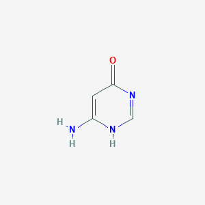 molecular formula C4H5N3O B372064 4-Amino-6-hydroxypyrimidine CAS No. 1193-22-2