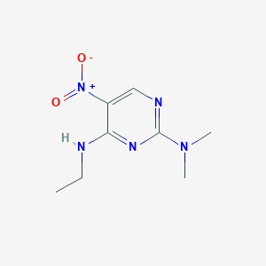 2-(Dimethylamino)-4-(ethylamino)-5-(nitro)pyrimidine