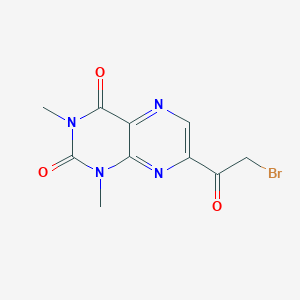 7-(bromoacetyl)-1,3-dimethyl-2,4(1H,3H)-pteridinedione