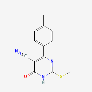 molecular formula C13H11N3OS B3721638 MFCD03017375 