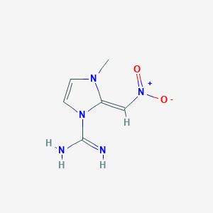 2-{nitromethylene}-3-methyl-2,3-dihydro-1H-imidazole-1-carboximidamide