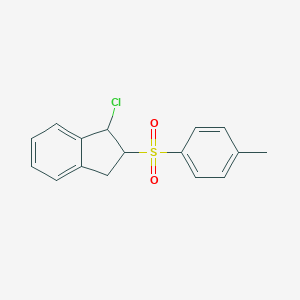 1-Chloro-2-[(4-methylphenyl)sulfonyl]indane