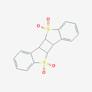 9lambda6,18lambda6-Dithiapentacyclo[9.7.0.02,10.03,8.012,17]octadeca-3,5,7,12,14,16-hexaene 9,9,18,18-tetraoxide