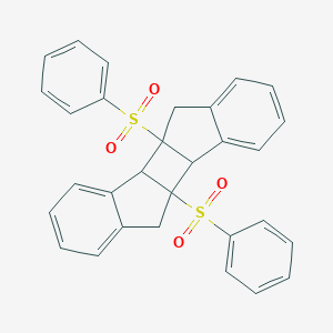 4c,9c-Bis(phenylsulfonyl)-4b,4c,5,9b,9c,10-hexahydroindeno[1',2':3,4]cyclobuta[1,2-a]indene