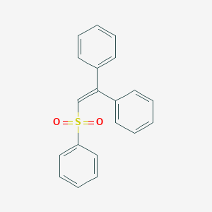 [1-Phenyl-2-(phenylsulfonyl)vinyl]benzene