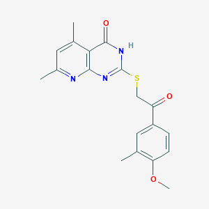molecular formula C19H19N3O3S B3722102 MFCD02366368 