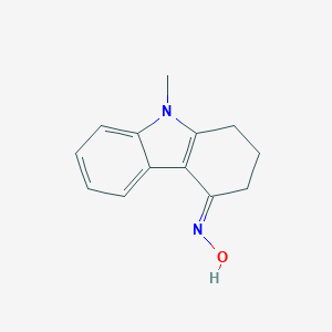 molecular formula C13H14N2O B372216 9-methyl-1,2,3,9-tetrahydro-4H-carbazol-4-one oxime 