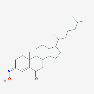 molecular formula C27H43NO2 B372219 Cholest-4-ene-3,6-dione 3-oxime 