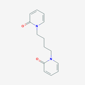 molecular formula C14H16N2O2 B372247 1-[4-(2-oxo-1(2H)-pyridinyl)butyl]-2(1H)-pyridinone 