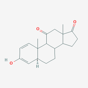 molecular formula C19H24O3 B372255 3-Hydroxyandrosta-1,3-diene-11,17-dione 