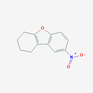 molecular formula C12H11NO3 B372259 8-Nitro-1,2,3,4-tetrahydrodibenzo[b,d]furan CAS No. 13680-12-1