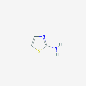 molecular formula C3H4N2S B372263 2-氨基噻唑 CAS No. 96-50-4