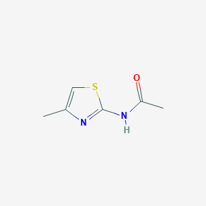 molecular formula C6H8N2OS B372268 2-Acetamido-4-methylthiazole CAS No. 7336-51-8