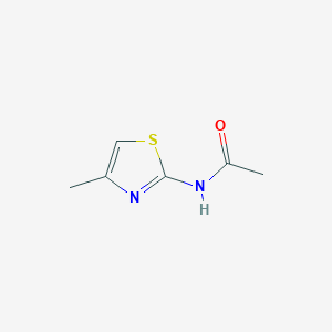molecular formula C6H8N2OS B372268 N-(4-Methylthiazol-2-yl)acetamide CAS No. 7336-51-8