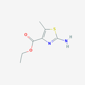 molecular formula C7H10N2O2S B372275 Ethyl 2-amino-5-methylthiazole-4-carboxylate CAS No. 72054-60-5