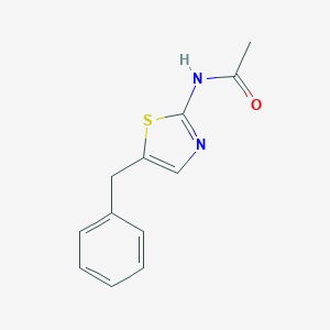 molecular formula C12H12N2OS B372307 N-(5-benzyl-1,3-thiazol-2-yl)acetamide 