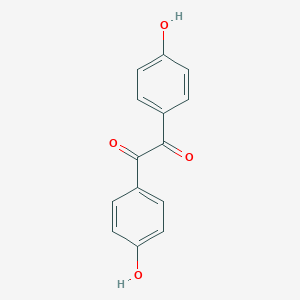 molecular formula C14H10O4 B037233 1,2-Bis(4-hydroxyphenyl)ethane-1,2-dione CAS No. 33288-79-8